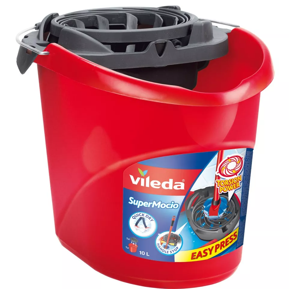 Vileda seau Super Mocio, avec presse