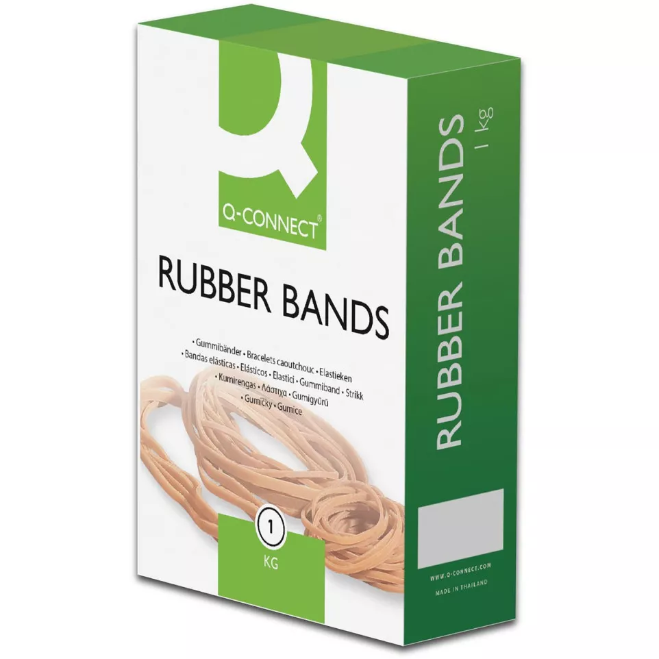 Q-CONNECT élastiques, largeur 2 mm,...