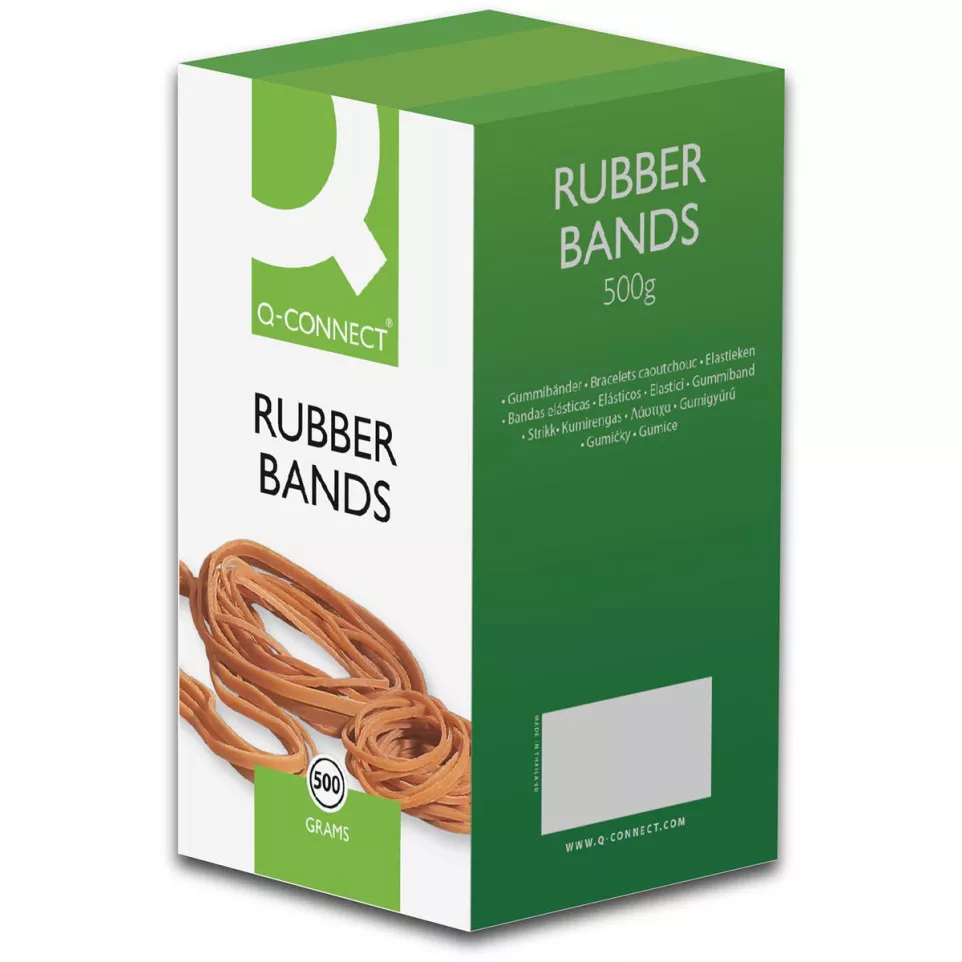 Q-Connect Rubber Bands 6mm x 100mm...