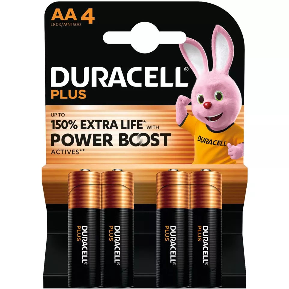 Duracell batterij Plus 100% AA,...
