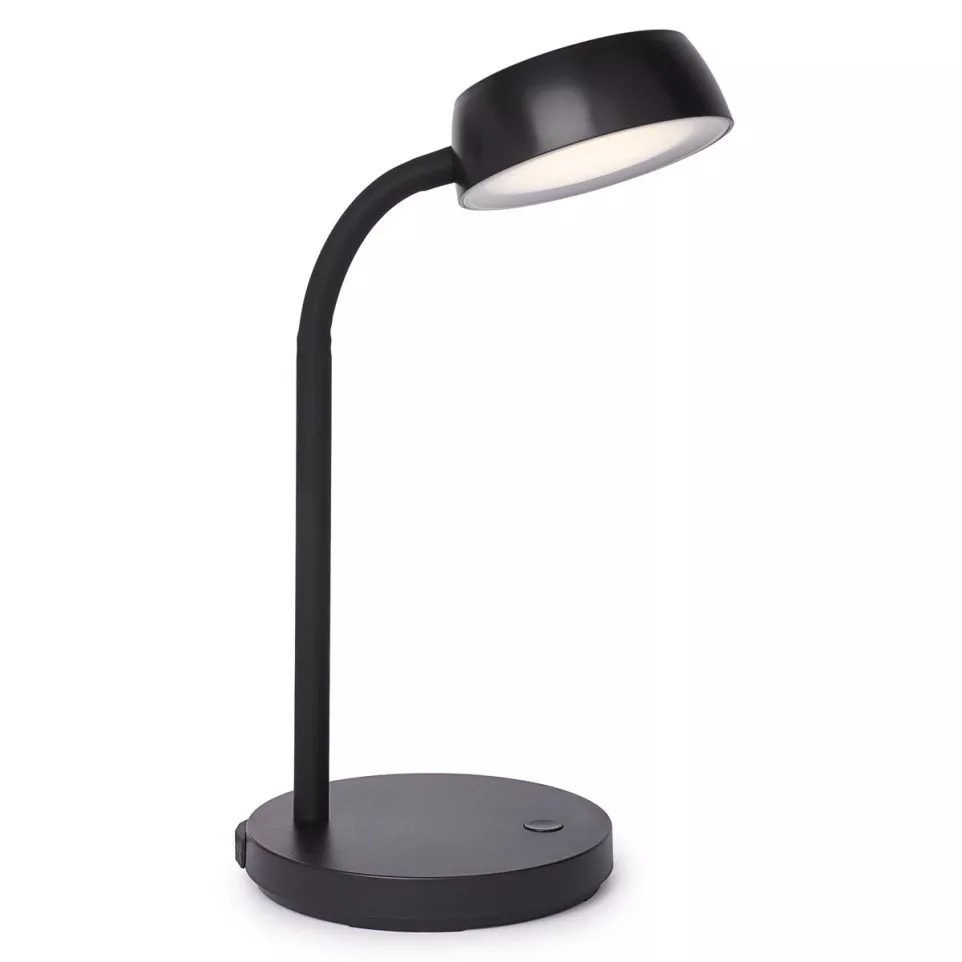 MAULabby lampe de bureau, LED, noir
