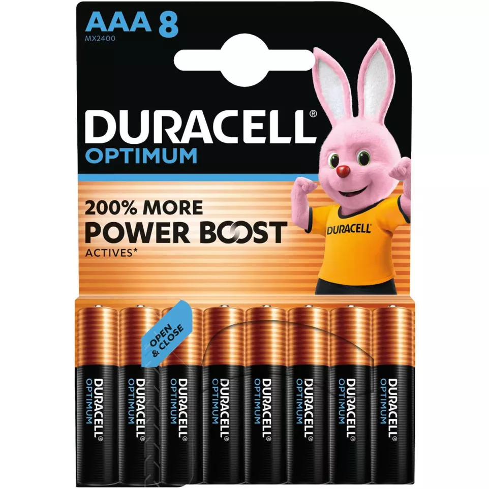 Duracell batterij Optimum AAA,...