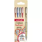 uni-ball Signo Metallic Rollerball Medium Assorted Colors Pack of 5