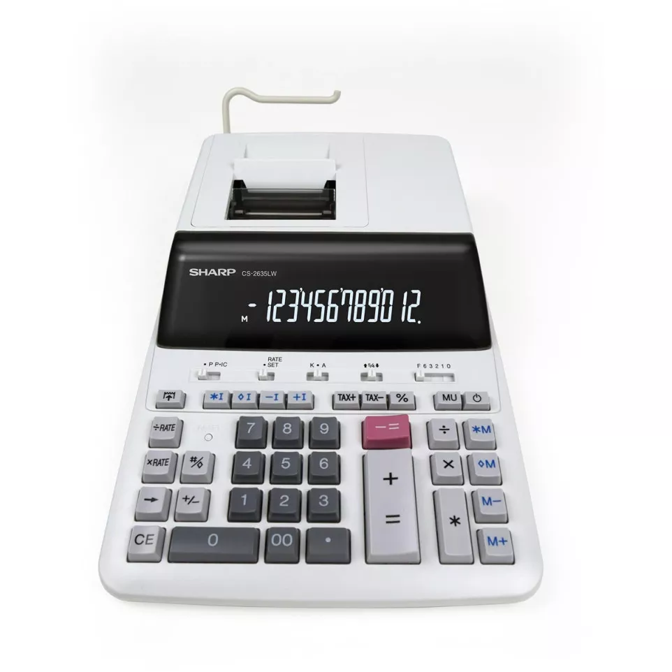 Sharp bureaurekenmachine CS-2635LW