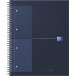 Oxford INTERNATIONAL Notebook Actie 30 jaar, 160 bladzijden, ft A4+, geruit 5 mm, blauw