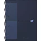 Oxford INTERNATIONAL notebook Action 30 ans, 160 pages, ft A4+, quadrillé 5 mm, bleu