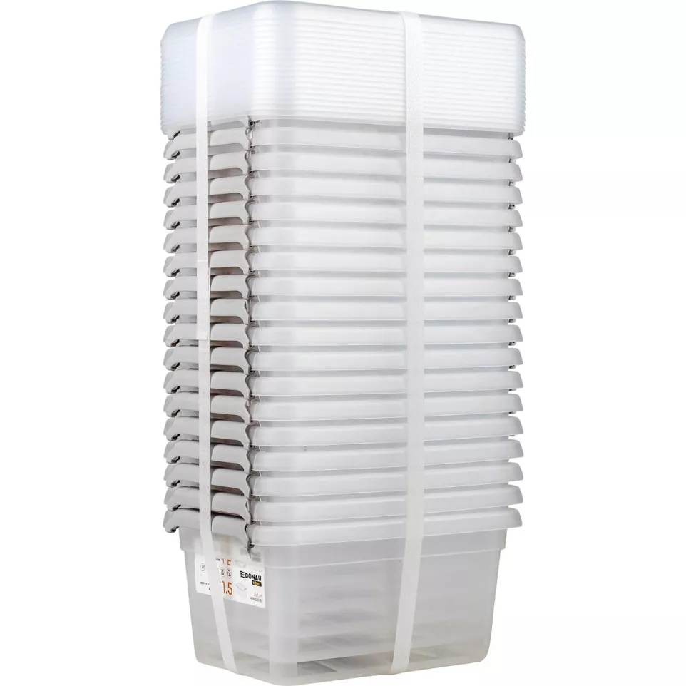 DONAU Home boîte de rangement, 1,5...