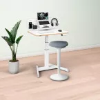 Leitz Ergo Station de travail Électrique, set avec organisateur et tabouret