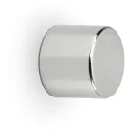 MAUL aimant pastille neodymium, ft 10 x 10 mm, résistance 4 kg, argent, blister de 10 pièces