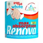 Renova keukenpapier Maxi Absorption gigarol, 2-laags, 280 vel per rol, pak van 6 rollen