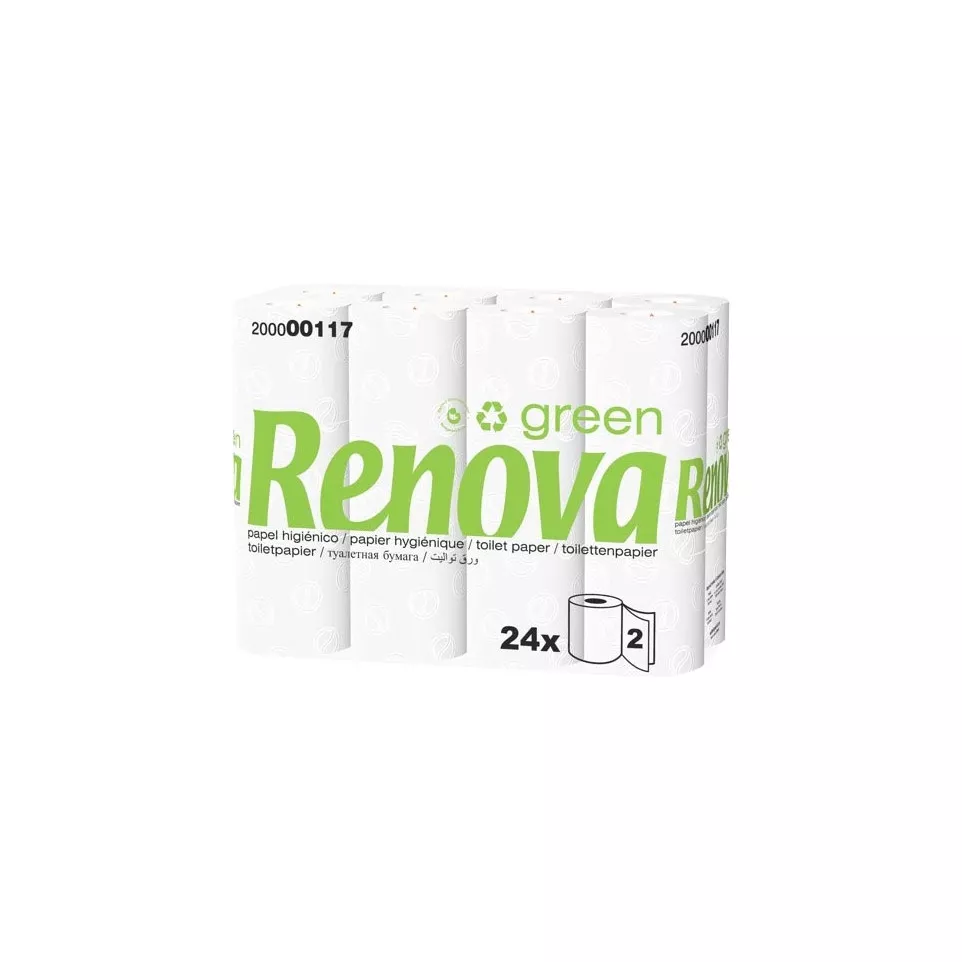 Renova Green toiletpapier, 2-laags,...