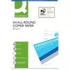 Q-CONNECT All-Round kopieerpapier, ft A4, 80 g, pak van 500 vel, wit