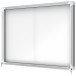 Nobo Premium Plus binnenvitrine, schuifdeuren met hoekslot, magnetisch, 8 x A4