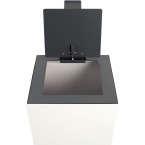 V-Part top met klep voor...