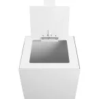 V-Part flap lid for modular bin 85 L and 90 L white