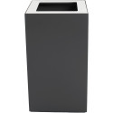 V-Part lid for modular waste bin 85 L and 90 L, white