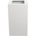 V-Part lid for modular waste bin 85 L and 90 L, white