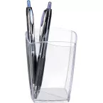 CepPro 2 Compartment Transparent Pencil Case