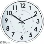Orium by CEP horloge murale, quartz, diamètre 30 cm, blanc