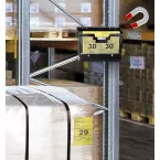 CEP landscape wall organizer, 1 compartment, magnetic, black