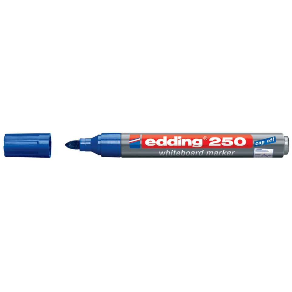 Edding whiteboardmarker e-250 blauw