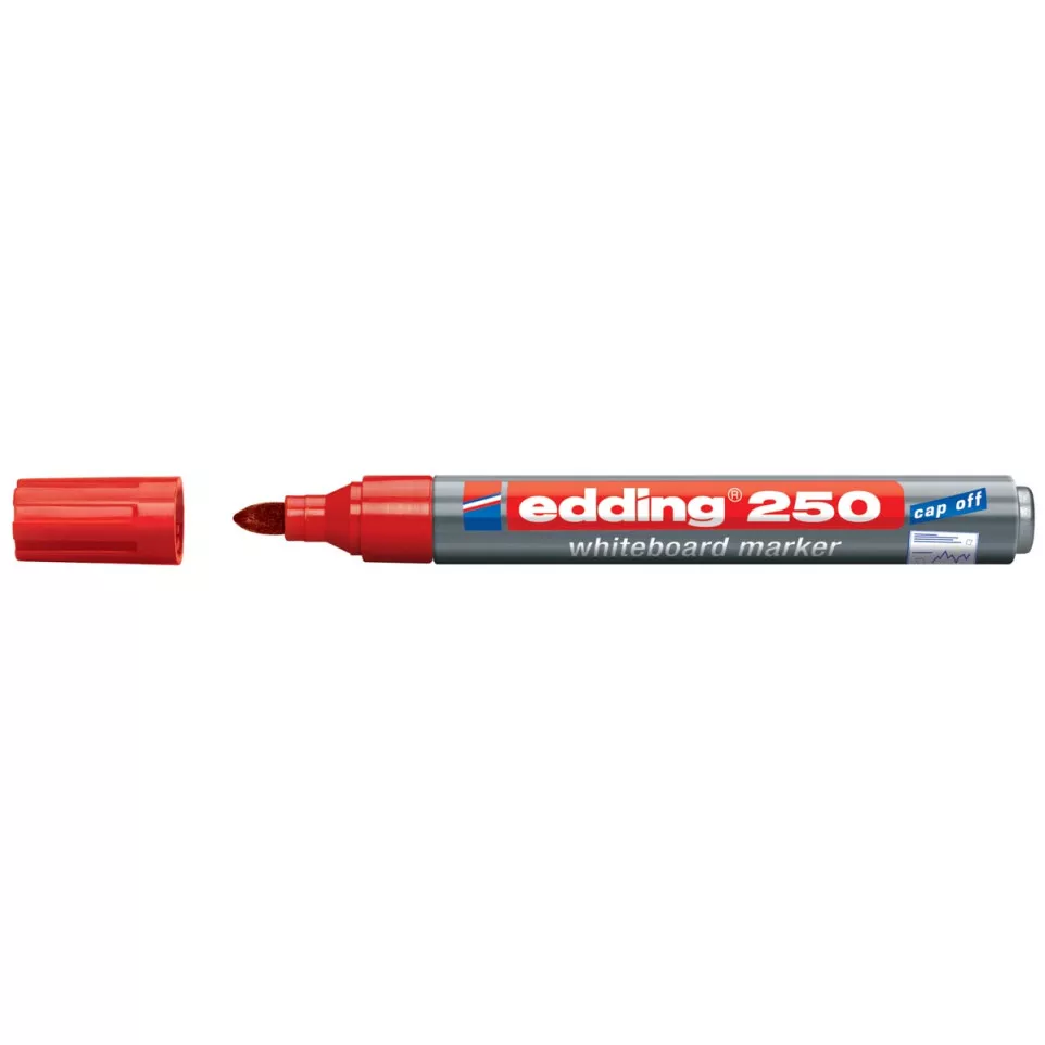 Edding whiteboardmarker e-250 rood