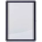 Nobo Premium Plus buitenvitrine, draaideur met slot, magnetisch, 8 x A4