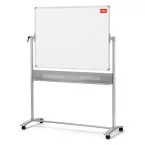 Nobo mobiel magnetisch whiteboard, kantelbaar, gelakt staal, ft 150 x 120 cm