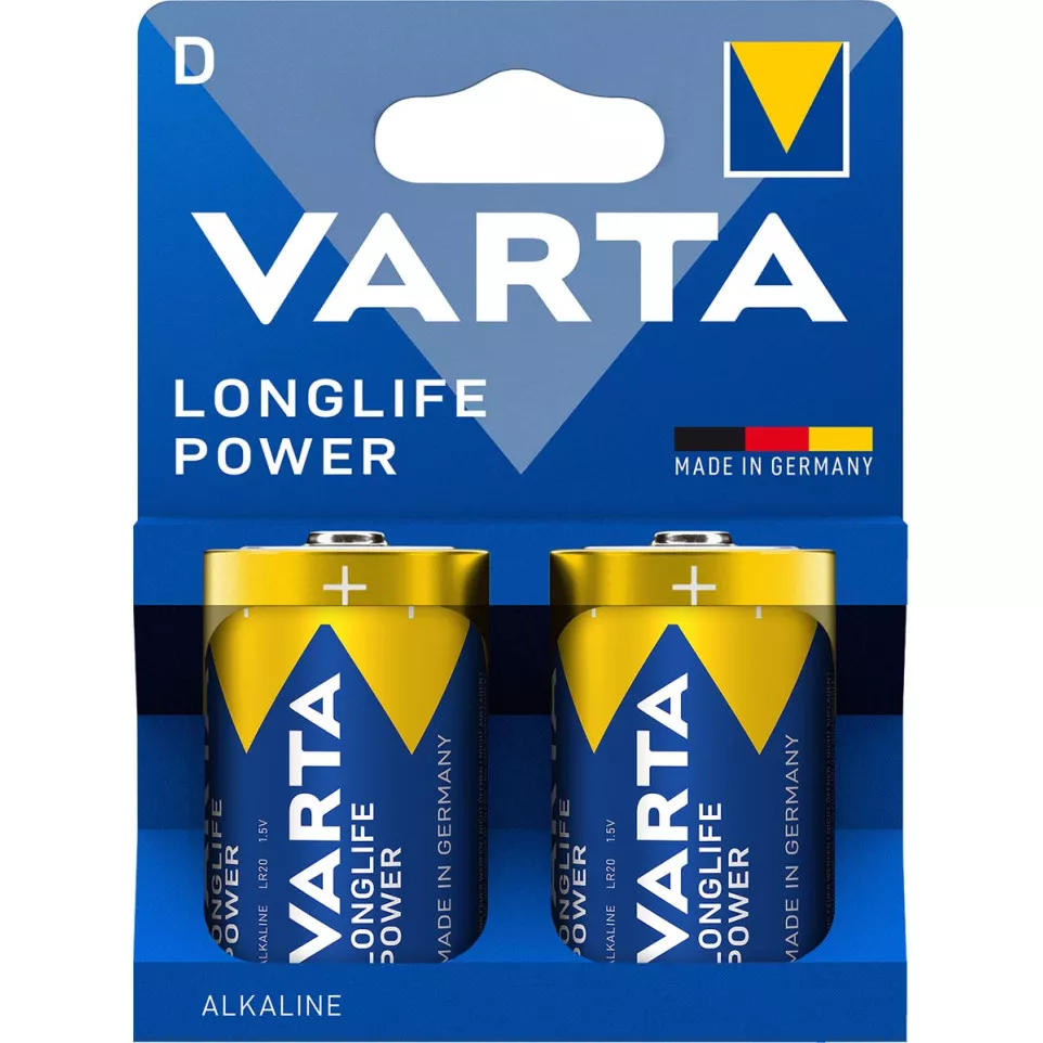 Varta pile Longlife Power D, blister...