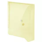 Foldersys A4 Punched Pocket Yellow