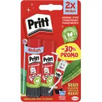 Pritt bâton de colle, 22 g, blister de 2 pièces, remise de 30 %