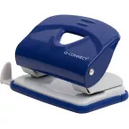 Q-CONNECT Light Duty 2-Hole Metal Punch 20 Sheets Blue