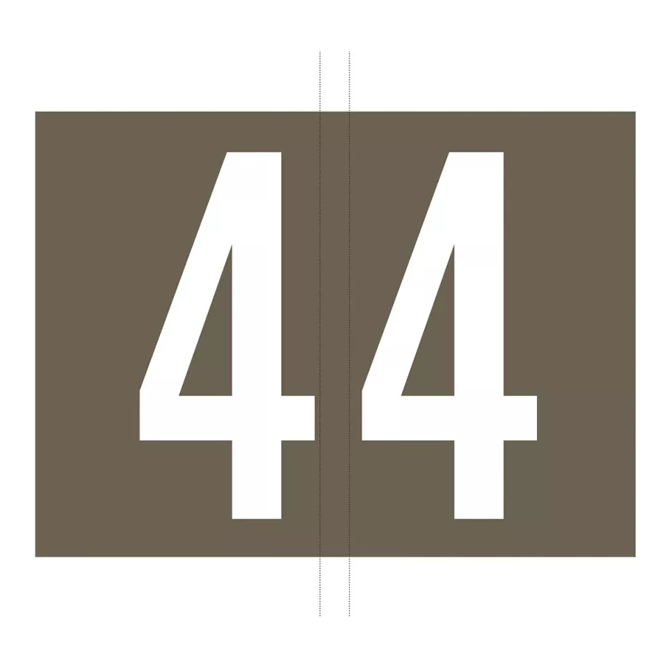 TAB CODE ROUL 500 X 4 GRIS