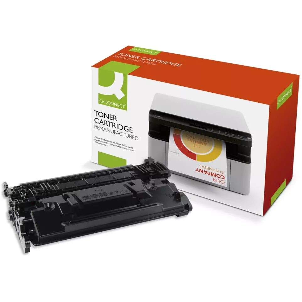 Q-Connect Compatible Black Toner for...