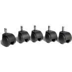 Topstar office chair carpet castors 50 mm pack of 5 pieces