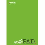 OFFICE products bloc de papier à lettres, 60 g, A5, quadrillé 5 mm, bloc de 50 feuilles