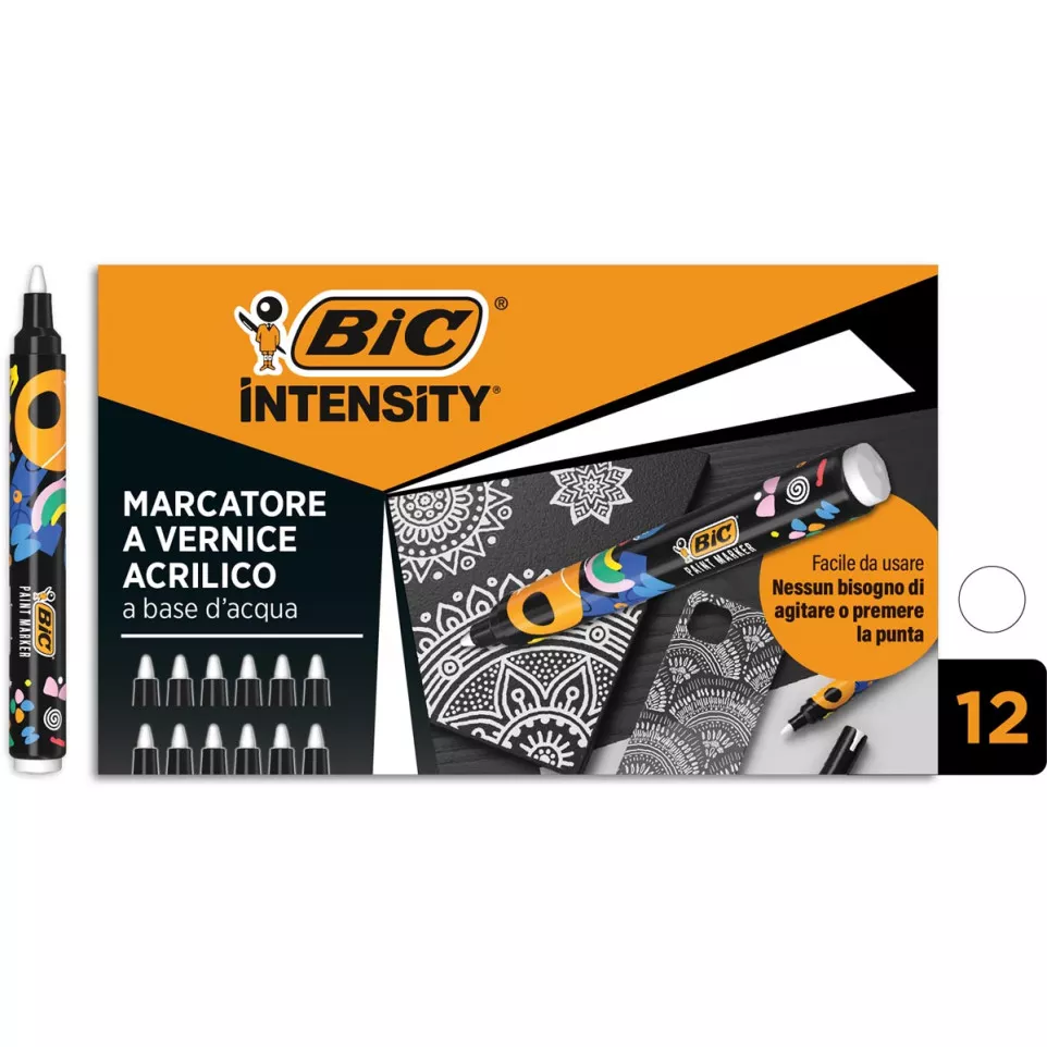 BIC Intensity paintmarker, wit