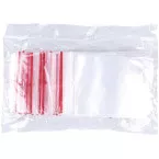 Office Ziplock Bags, Transparent, Pack of 100, 60x80mm