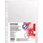 OFFICE products pochette perforée, A4, 60 microns, lisse, paquet de 100 pièces