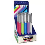 Parker Jotter Originals stylo bille 90's, moyen, couleurs assorties, display de 20 pièces