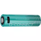 Q-CONNECT USB-C herlaadbare batterijen AA, blister van 4 stuks