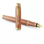 Parker IM Rituals vulpen, oranje GT, fijn, giftbox