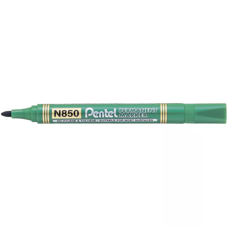 Pentel marqueur permanent N850-D, vert