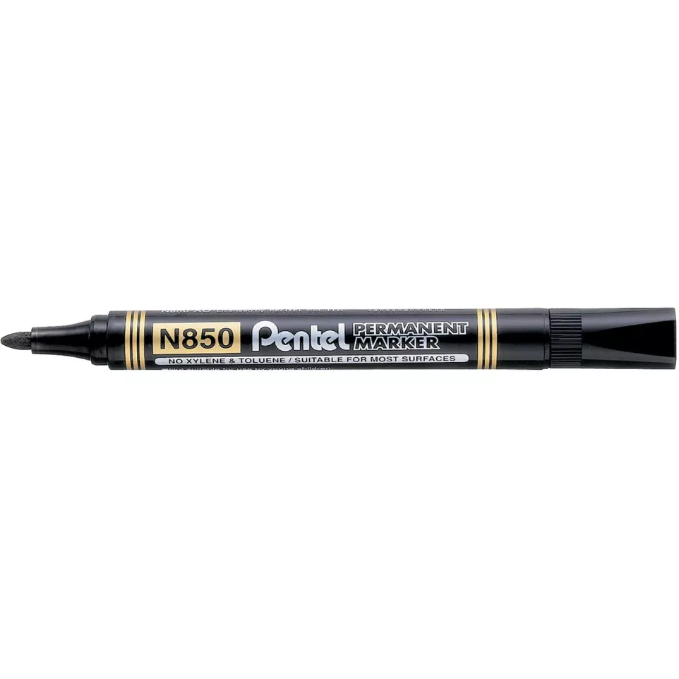 Pentel marqueur permanent N850-A, noir
