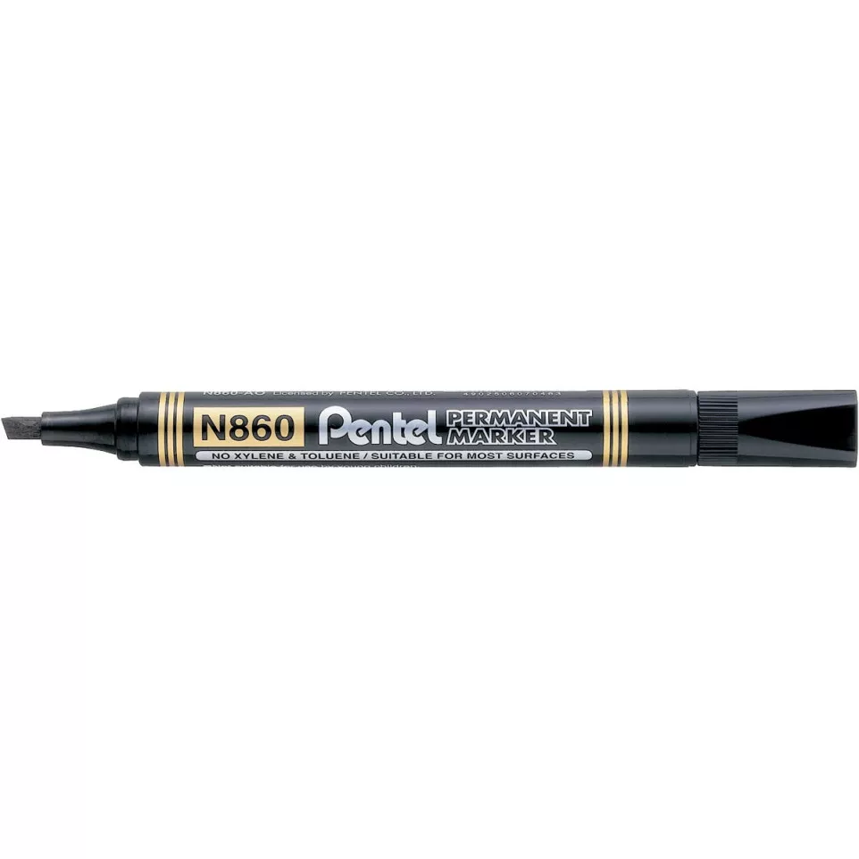 Pentel N860 Permanent Marker Black