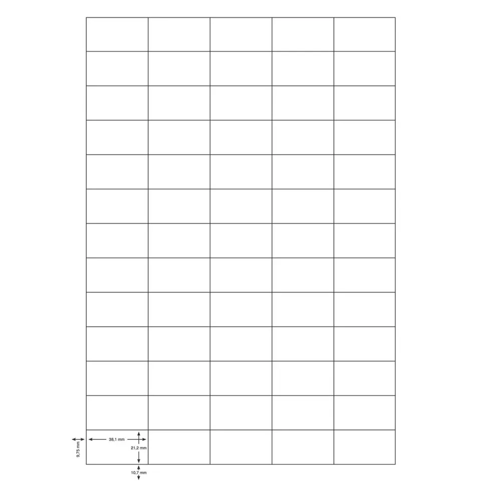 Q-CONNECT étiquettes, blanc, coins...