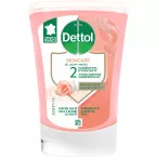 Dettol no touch handzeep Nourish, rozenwater en sheaboter, navulling van 250 ml