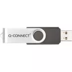 Q-CONNECT USB stick 2.0, zwart, 32 GB