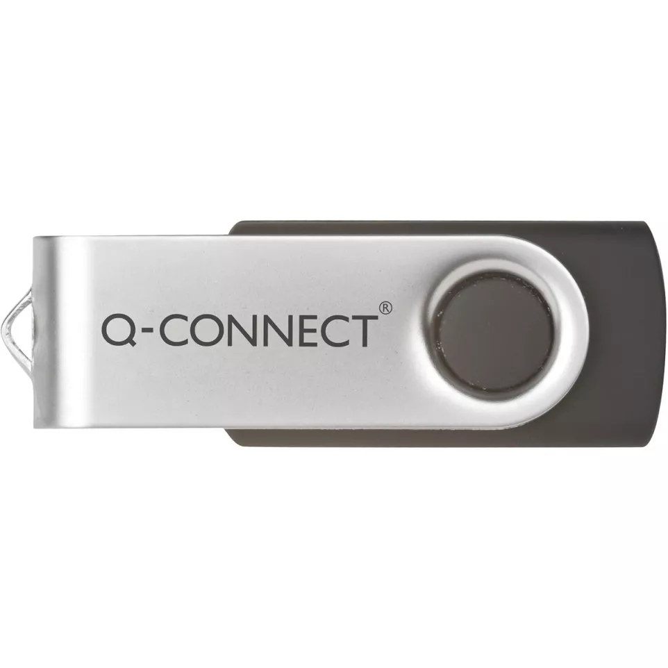 Q-CONNECT clé USB 2.0, noir, 32 Go