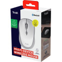 Trust YVI+ draadloze muis, multi-device, wit